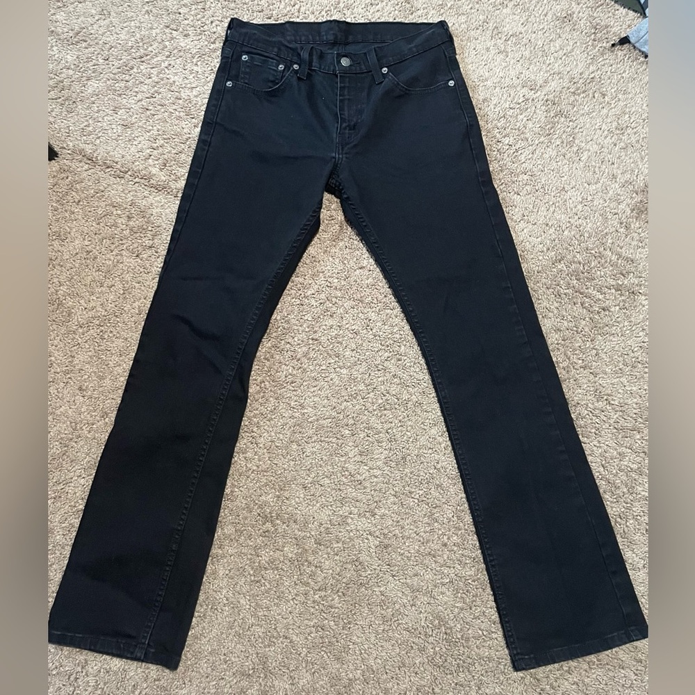 Washed Black Levi’s bootcut jeans size 29